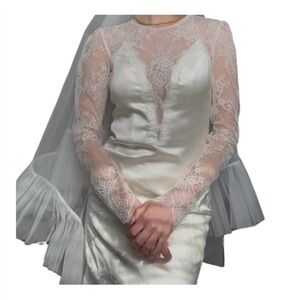 Custom Couture Wedding Gown – Size 0/2 – Paco Rabanne Inspired